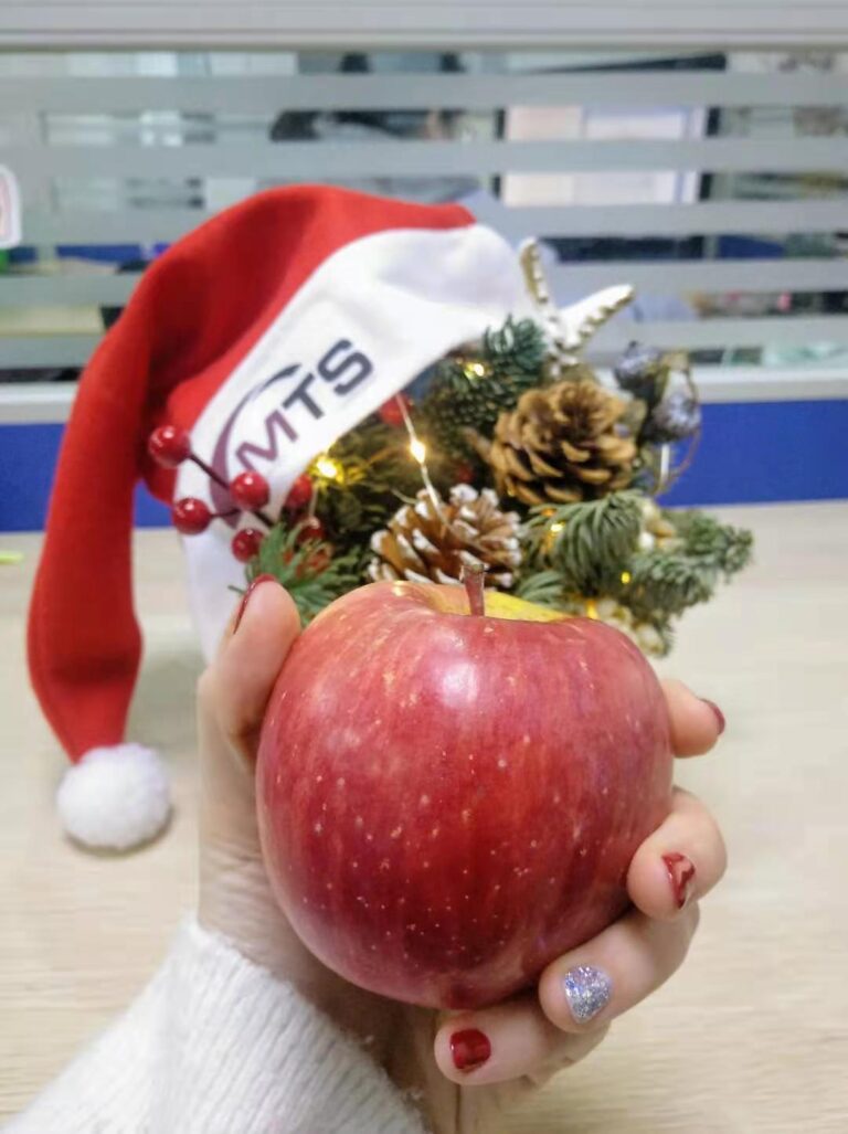 Una manzana por Navidad