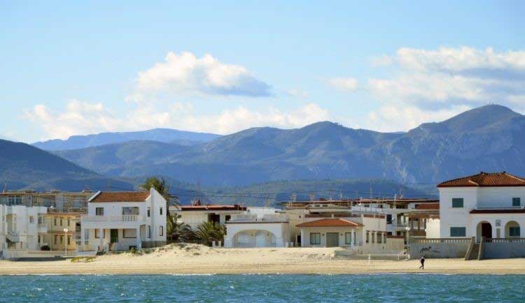 A photo of the mountainous area in Rafa's hometown in Spain 