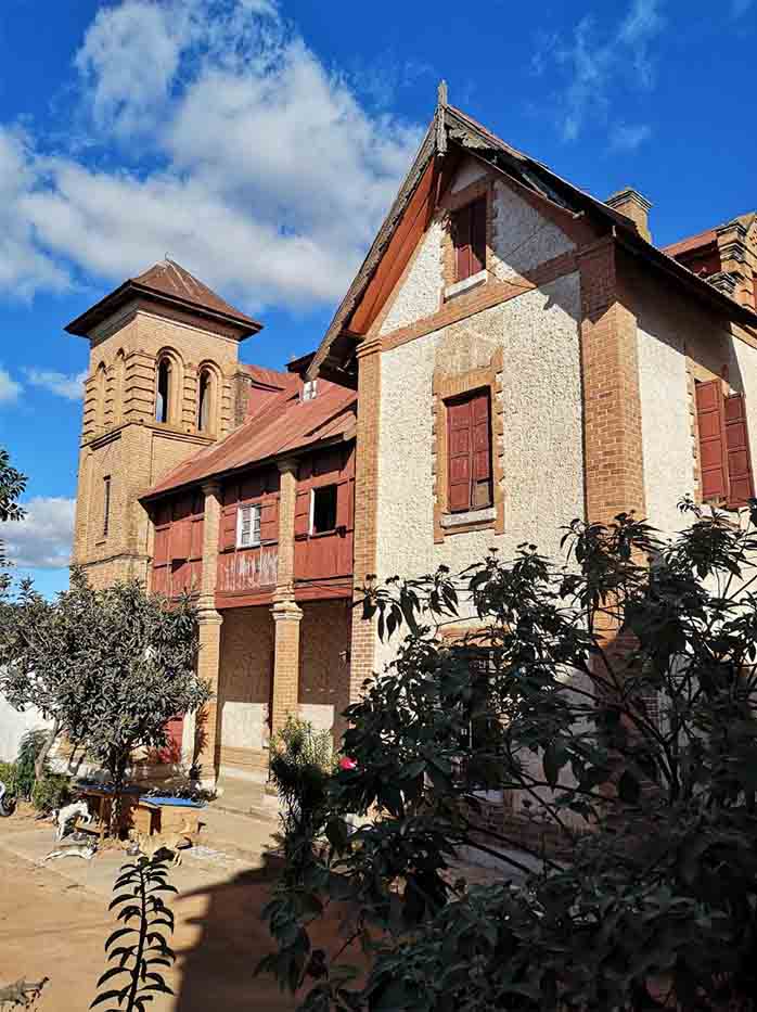 A house in Madgasacar. 