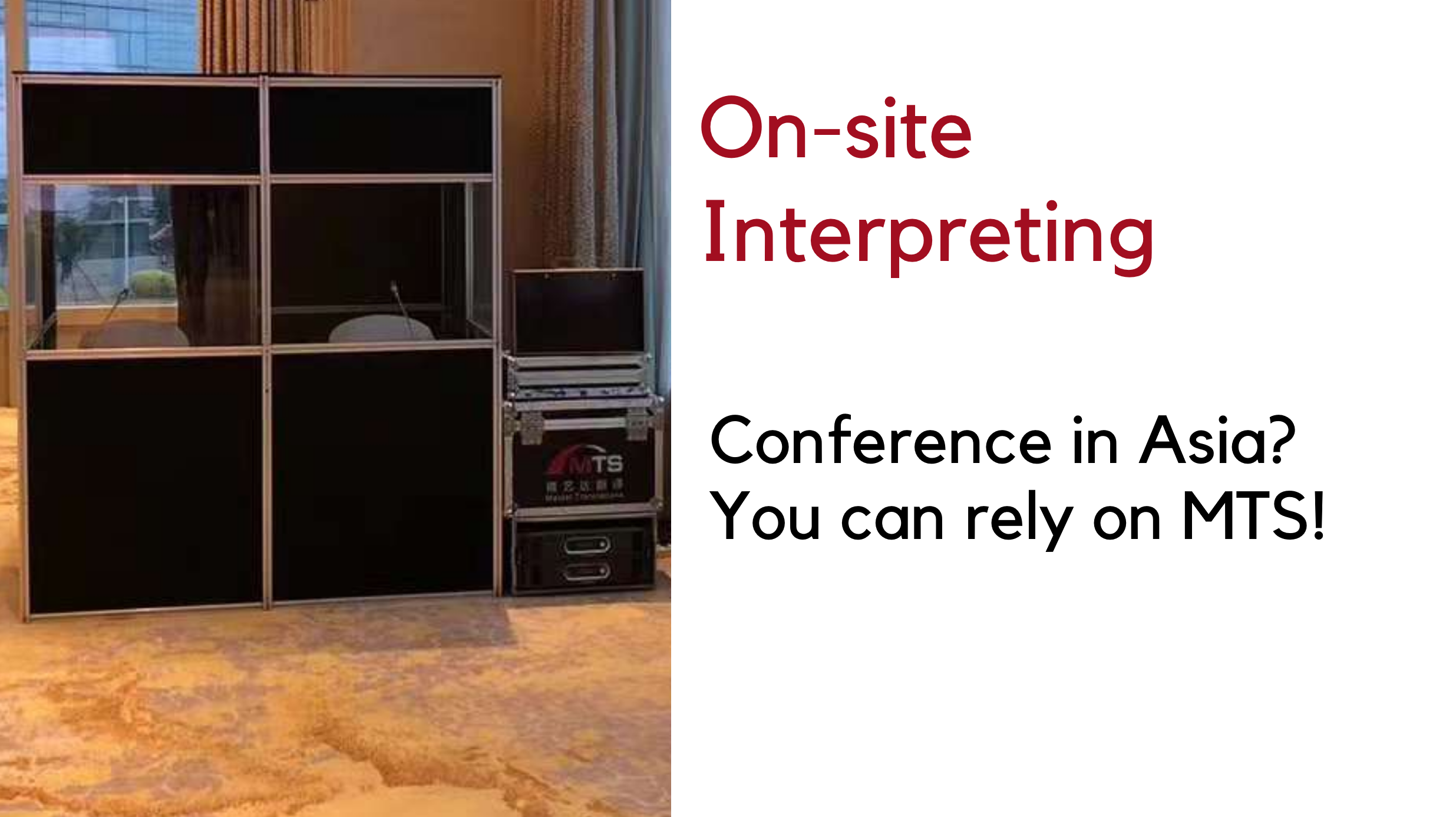 Simultaneous interpreting one-stop services
